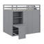 Loft Bed With Wardrobe,Desk And Shelves-577246018