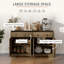 Armoire décorative, buffet de rangement de cuisine avec tiroirs, tablettes réglables-605248782