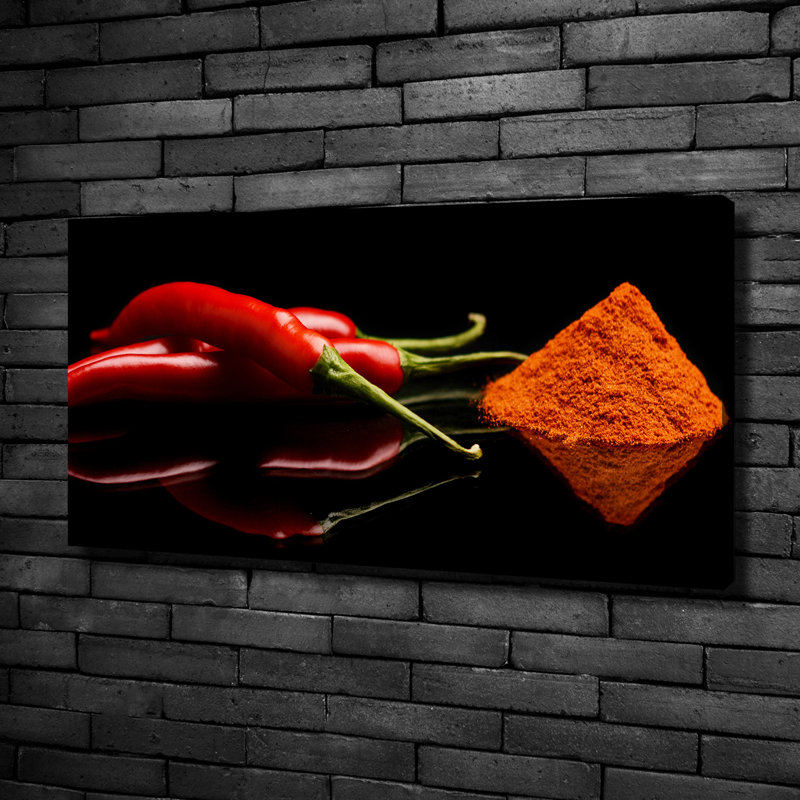 Chilli And Cayenne - No Frame Print on Canvas