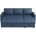 Blue Faux Leather