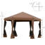 Pavillon de jardin escamotable Outsunny