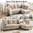95" Upholstered L Shaped Sofa Modern Sectional-926521336