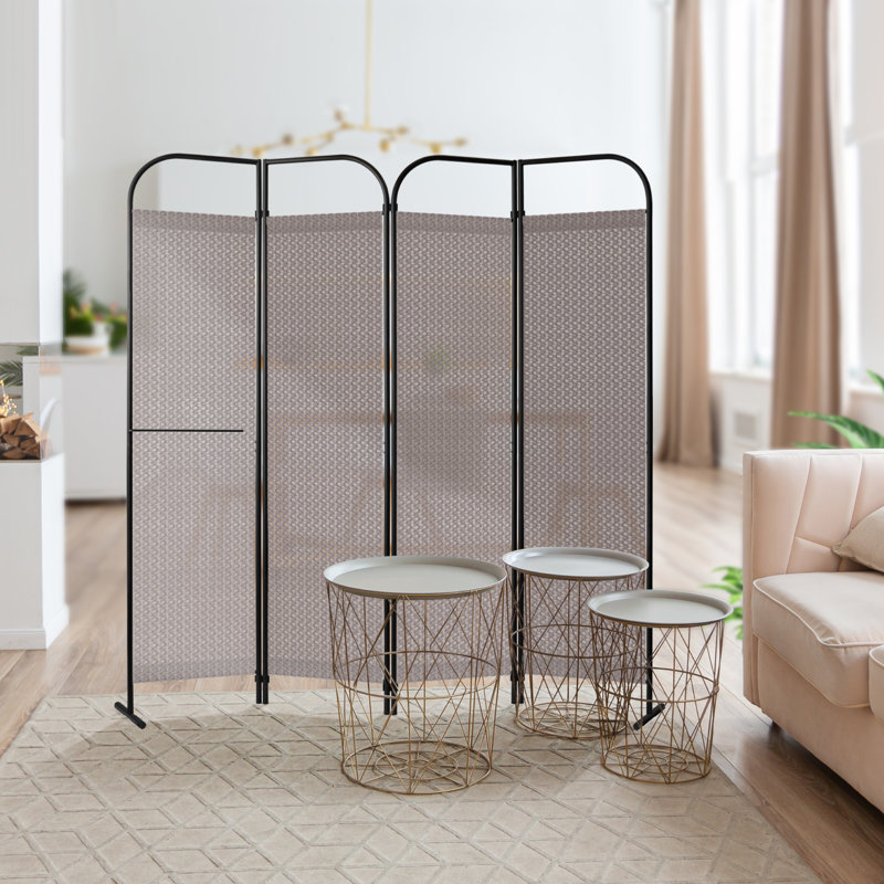 Paravents pliables, cloison de séparation, pour chambre à coucher, salon, bureau, 68 x 71 pouces, valse, Valse