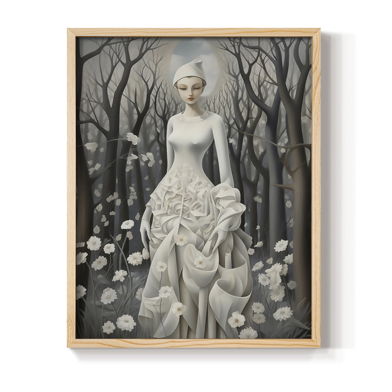 Reproduction encadrée WOMEN Series DLxxx - bois massif