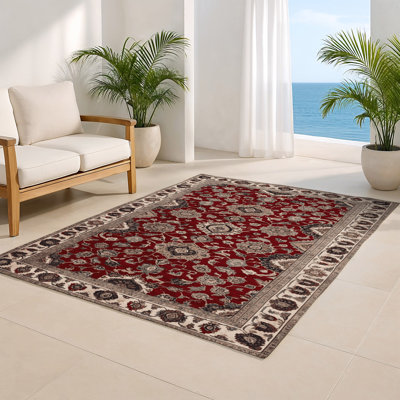 Persian Gray Indoor and Outdoor Area Rug