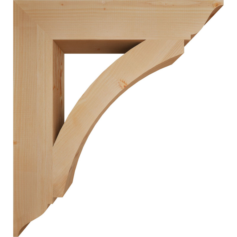 Support traditionnel Thorton, H 36 po x l 5,5 po x P 32 po, Douglas (lisse)