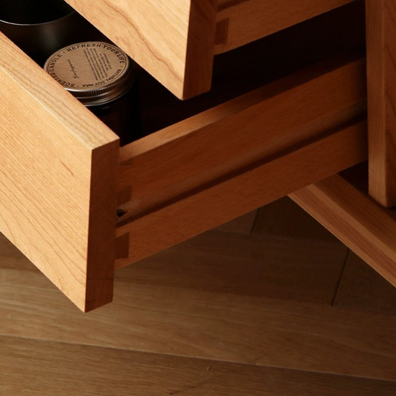 Buffet avec rangement Cherry Wood