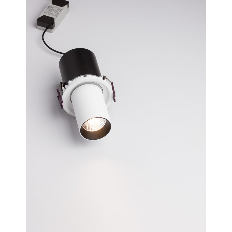 Aluminium Recessed Housing, White
