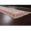 Tapis de couloir unique en laine noué à la main nouvel âge de 2 pi 8 po x 9 pi 10 po ivoire / rouge