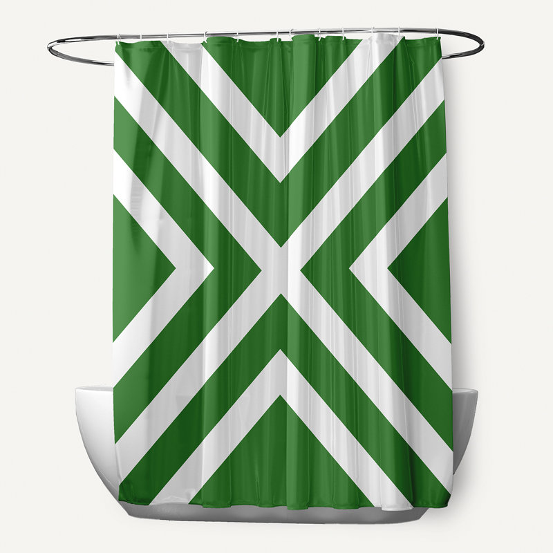 Rideau de douche Lumri, Vert