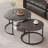 Sintered Stone Top Nesting Coffee Table Set-895768498-895768499