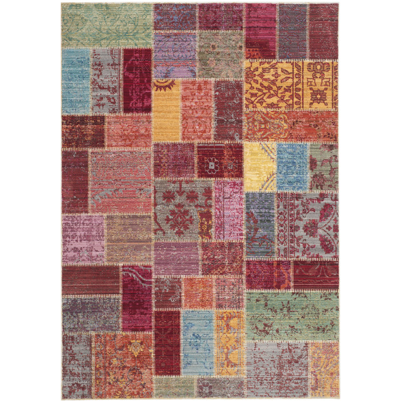Thanh Performance Geometric Rug, Rectangle 9' x 12'