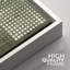 «Abstract Grayscale Dot Matrix», reproduction d'art sur toile encadrée-637995348-637995345