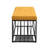 Muammar 12 Pairs Shoes Storage Bench Metal Shoes Rack   -1838498904