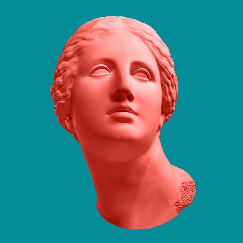 Ancient Venus Statue by Bashta - Wrapped Canvas Print, 76cm H x 76cm W x 3.8cm D