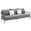Leo Outdoor 4 - Piece Teak Conversation Set by Claudio Bellini
