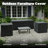 Harloe 5-Person Aluminum Patio Conversation Set With Cushions, Featuring Decorative Pull Cord Detailing-120131407