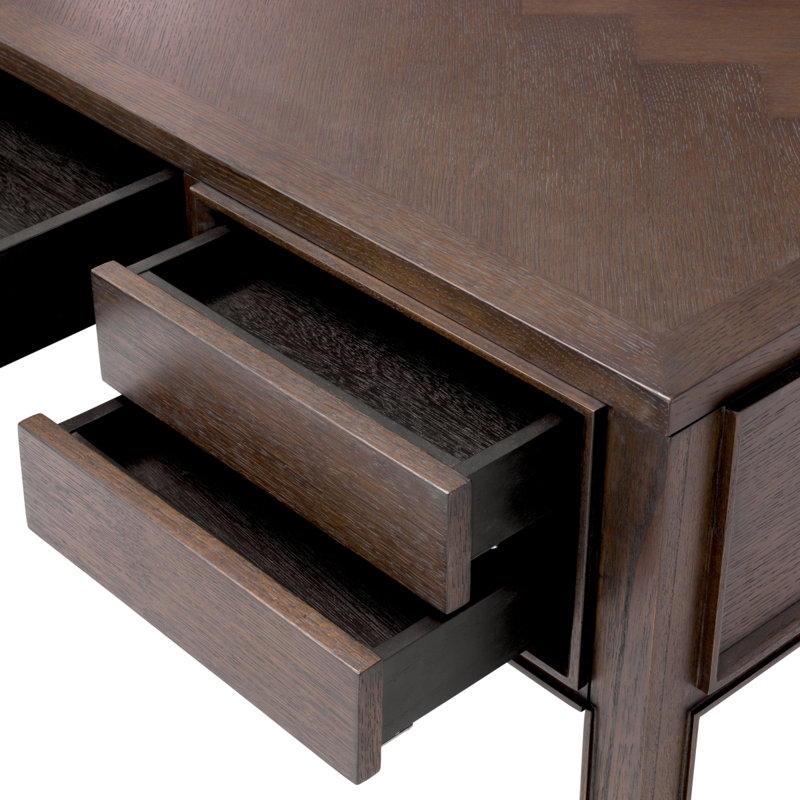 Melchior Solid Wood Writing Desk