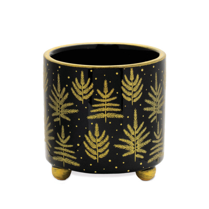 Footed Pine Tree Planter