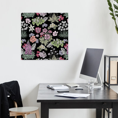 Art contemporain Art floral printanier