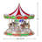 17 in. Animated Light Show Carousel