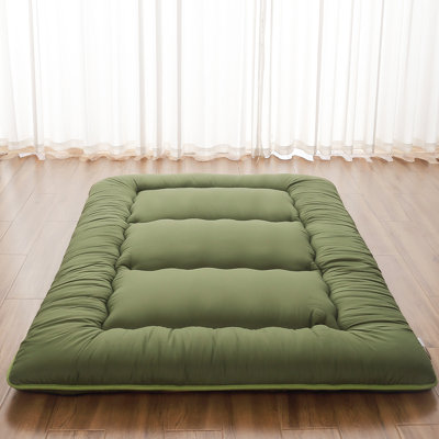 Streicher Japanese Floor Mattress, Futon Mattress with Washable Cover Japanese Futon Suitable for Camping, Guest