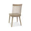 Whitted Polyester Blend Upholstered Slat Back Cantilever Chair in Scandi Oak-1569375490