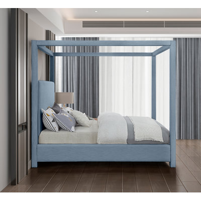 Mistaya Upholstered Canopy Bed