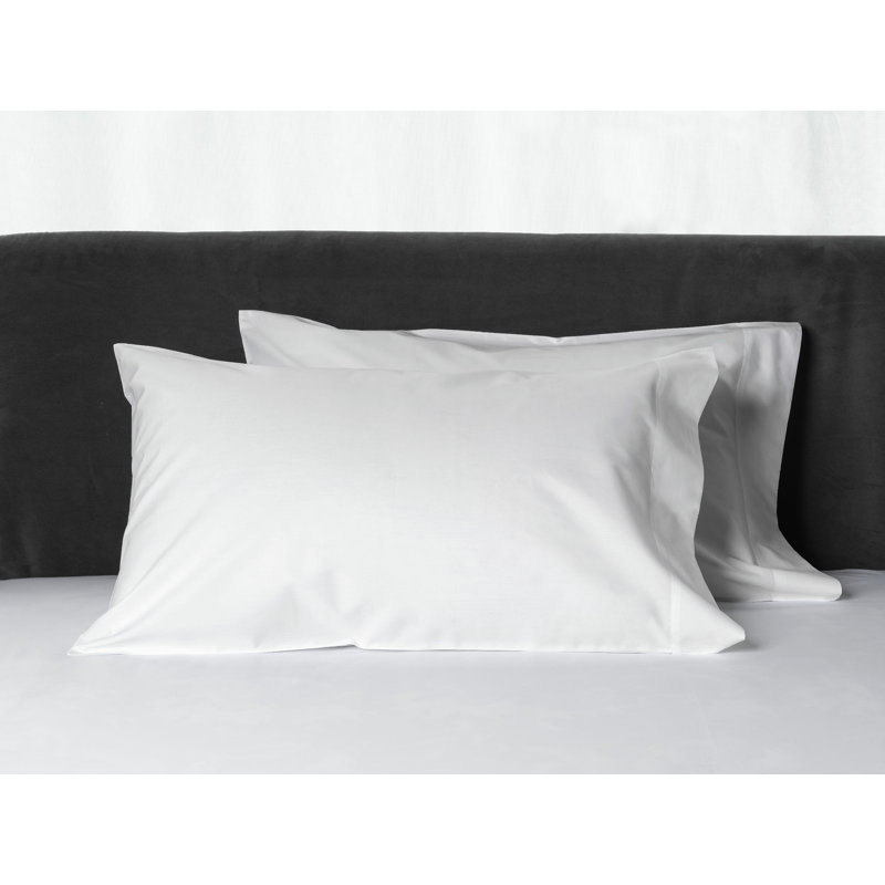 Lineare Pillow Case, Standard Pillowcase, White