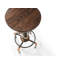 Bchester Swivel Adjustable Height Counter Stool with Metal Frame