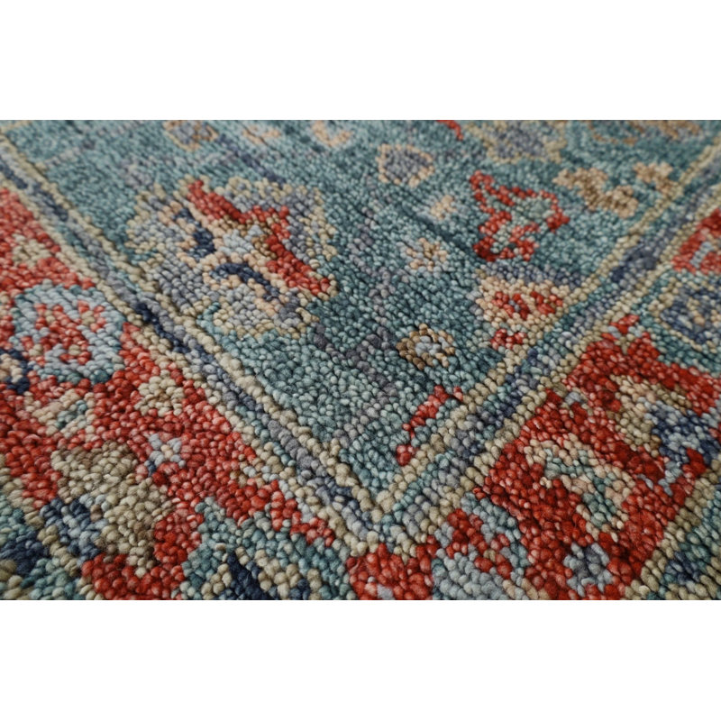 Oriental Area Rug in Green