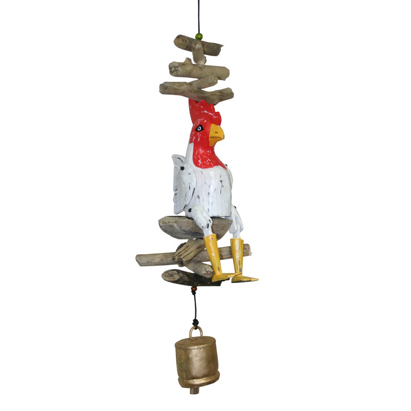 Carillon vent cohasset blizzard coq marionnette
