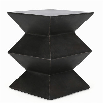 Outdoor Lightweight Concrete Side Table