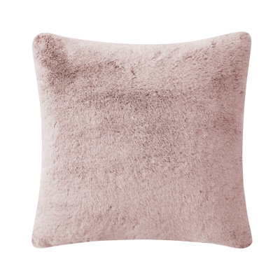  Faux Fur Throw Square Pillow Cover & Insert