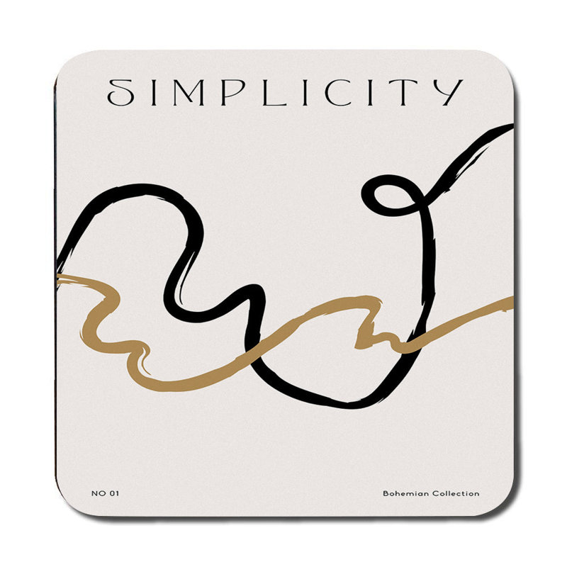 Simplicity Bohemian Collection Placemat Coaster Set Elite