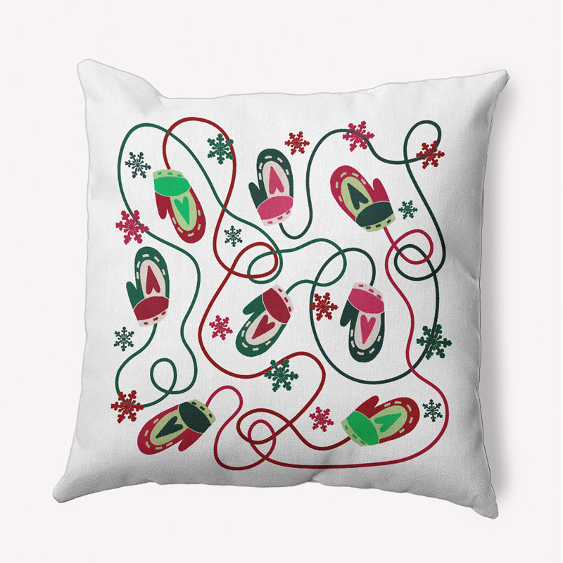 Reversible Throw Pillow, Square, 18" x 18"