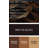 DiagonalStripes Sand Dark Brown Brown Metal Wall Art-1305462252