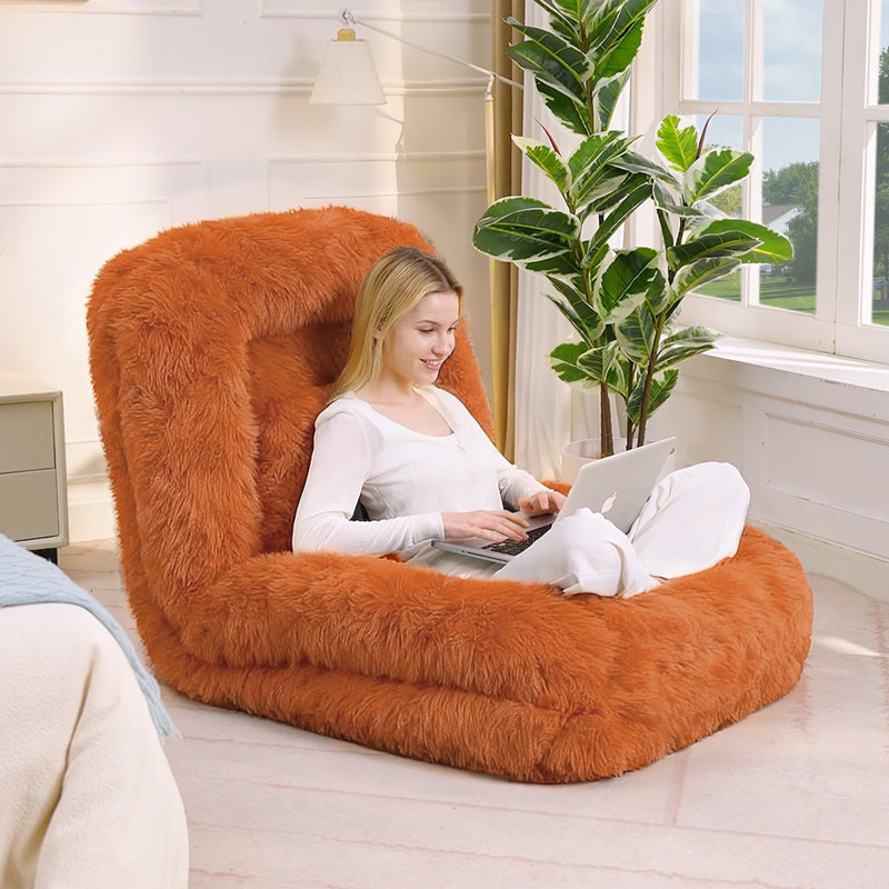 Lit pour chien humain, Polyester orange