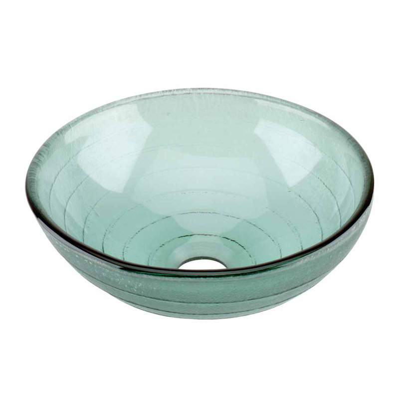 The Renovators Supply Inc. 12 " Glass Circular Bathroom Sink