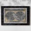 «Night World Blueprint», toile tendue avec châssis-1336519237
