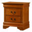 Table de chevet avec 2 tiroirs-306711462