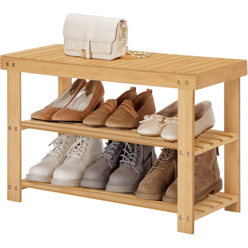 9 Pair Shoe Storage Bench