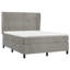 Boxspring Bed Jonassaint with Topper-737732320-737732321