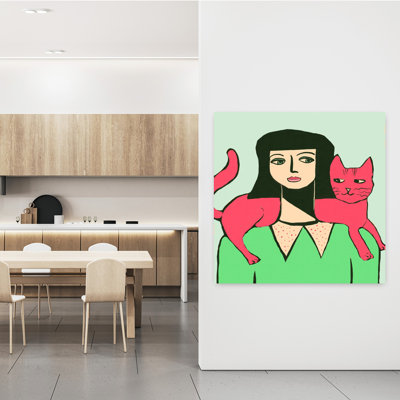 Art contemporain, art contemporain pour chat
