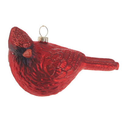 Ornement figurine suspendu cardinal