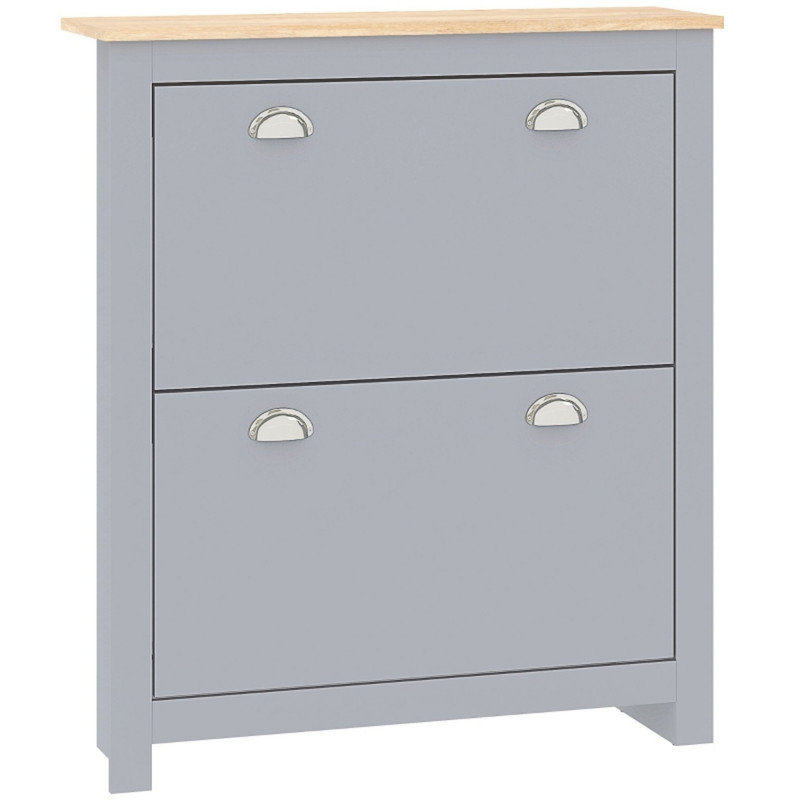 12 Pair Flip Down Shoe Storage