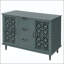 American Style 2-Door 3-Drawer Cabinet with Carved Doors-2146765169