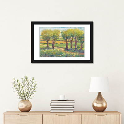« jardin path i », reproduction de photo sur toile