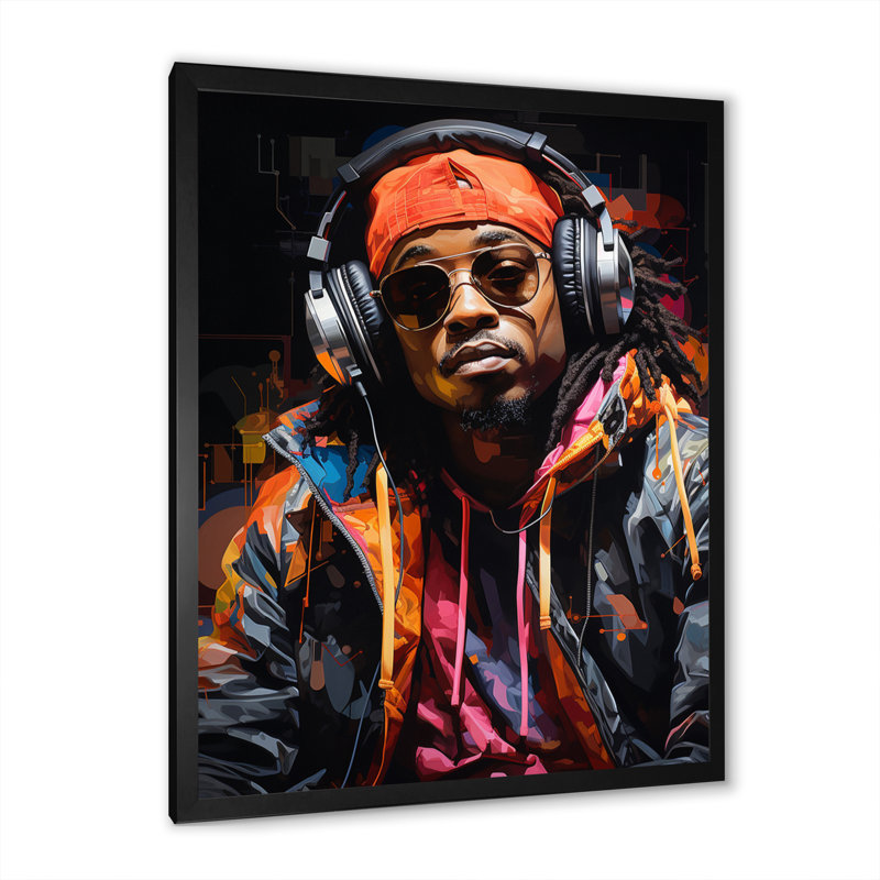 Xzavia Music Hiphop Fusion Bold I, H 20 po x l 12 po x P 1 po, Cadre photo noir