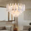 Spanish Alabaster Foyer Chandelier Lighting